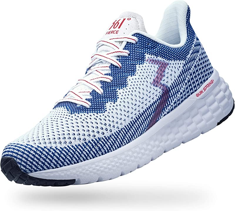 Мужские кроссовки для бега Fierce на 361 градус белый Морской синий 8 DM US 6790₽