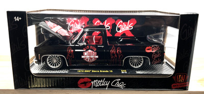 M2 Machines Rock Legends 1:24 1976 GMC Sierra Grande 15 Motley Crue Diecast