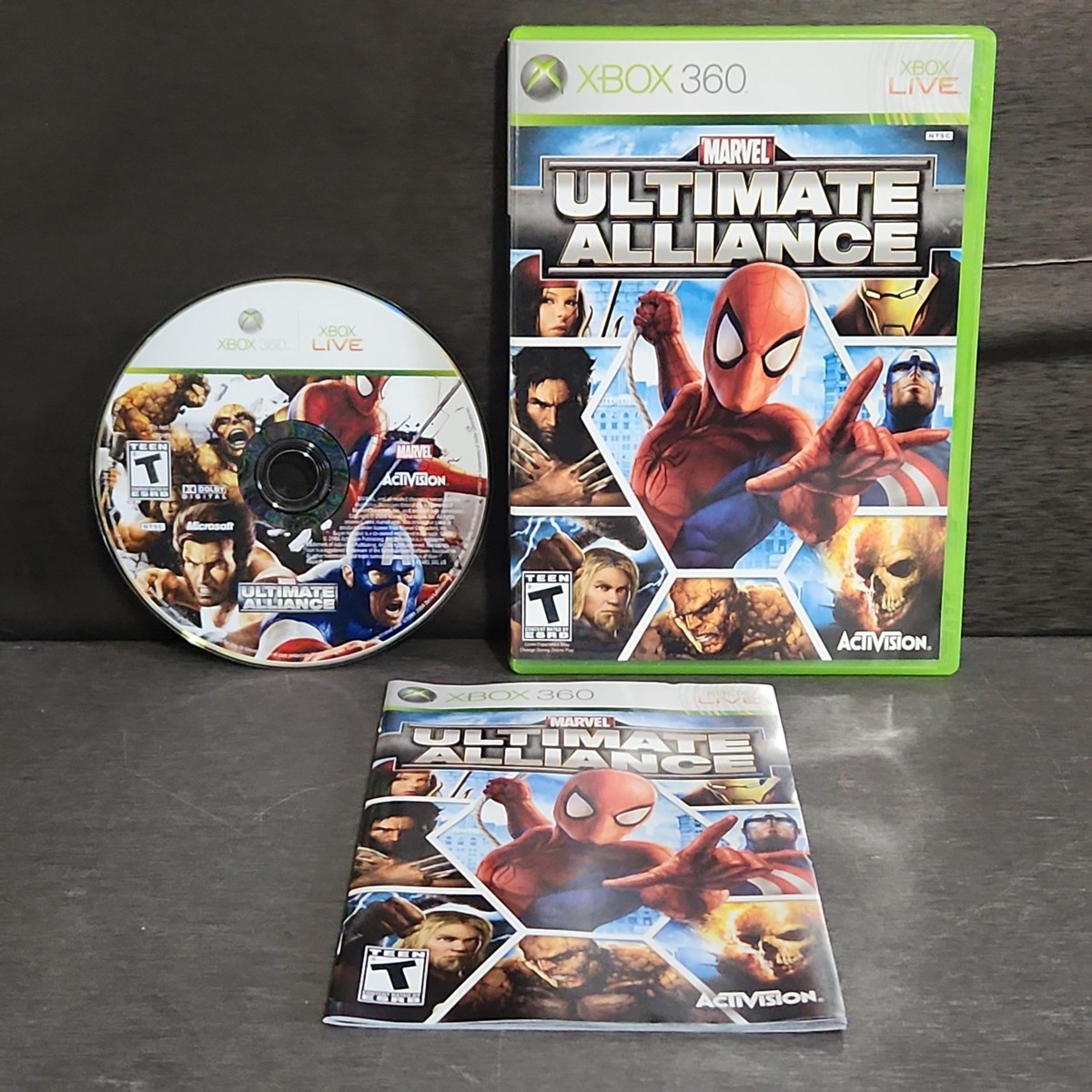 Marvel Ultimate Alliance Xbox 360 Game CIB Complete | eBay