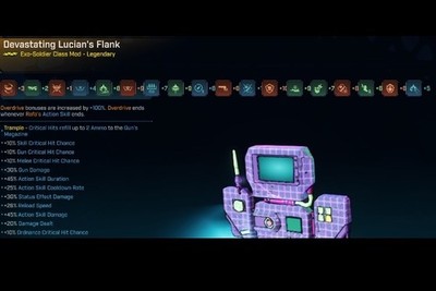 Borderlands 4   MODDED   Lucian s Flank Exo Solider Class Mod AMMO-XBOX PC PS