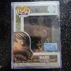 Funko Pop! Plus One Piece Nami Statue (Bronze) #2015 + Hard Protector