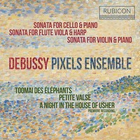Pixels Ensemble - Debussy Sonatas Piano Works - Cd - G1398Z