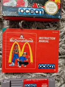McDonaldland Nintendo Nes gioco PAL A UK in scatola + manuale ⭐️⭐️⭐️ buone condizioni 