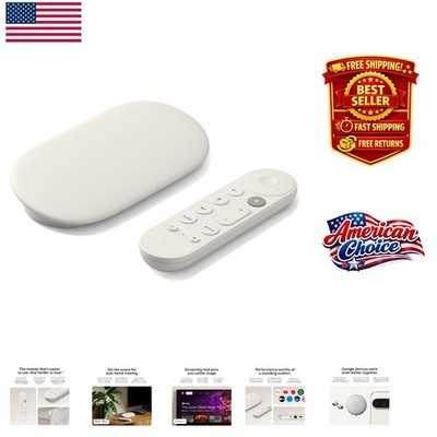 Smart TV Streamer with 32GB Storage & Voice Control - Effortless Streaming