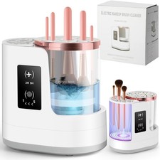 3 IN 1 Electric Makeup Brush Cleaner  Dryer Machine with Automatic Cleaning ...