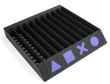 Supporto CD PS5/PS4 da Tavolo e Parete | Porta Dischi Salva Spazio Elegante