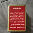 Schilling Cayenne Pure Red Pepper 2 oz 1958 Collectible Advertising Tin — photo 3