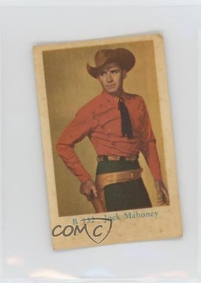 1959 Dutch Gum B Set Blue Text Jock Mahoney #B132 0i4g