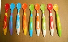 Munchkin Long Handle Baby Spoons Lot of 9 W4