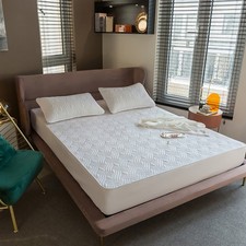 3PCS Mattress Protector Skin-friendly Brush Cotton Breathable Mattress Bed Cover