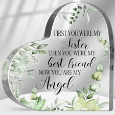 Sympathy Memorial Plaque for Loss of Sister