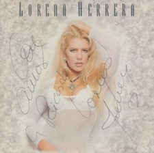 Lorena Herrera: Lorena Herrera MUSIC AUDIO CD latin pop dance SIGNED AUTOGRAPH