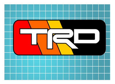 TRD Off Road Logo All Weather Vinyl Sticker/Decal