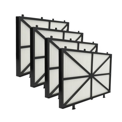 4x Filter für Dolphin Maximus X60 Poolsauger 26,5x18x5,6cm