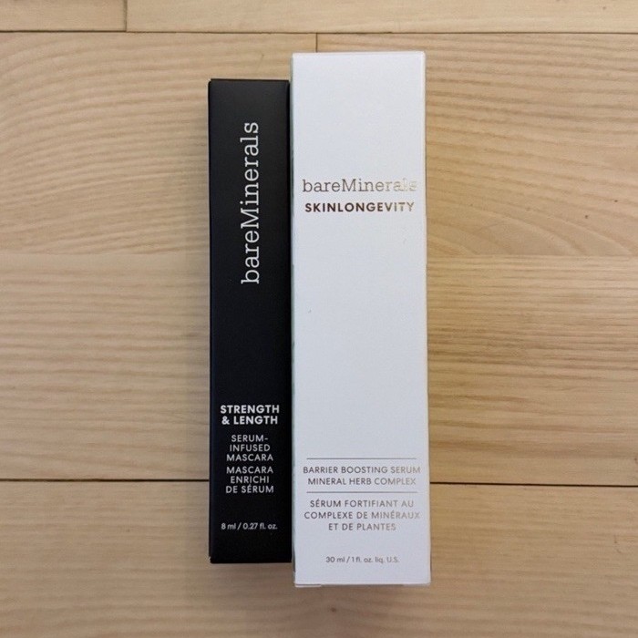 bareMinerals Strength & Length Serum-Infused Mascara Lengthening 0.27 fl oz