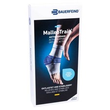 Malleotrain Sprunggelenkbandage Größe 2 links schwarz  · 1 St · PZN 07551401
