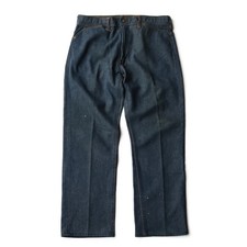 60'S Sears Roebucks Denim Pants Men'S American Vintage Casual Distressed