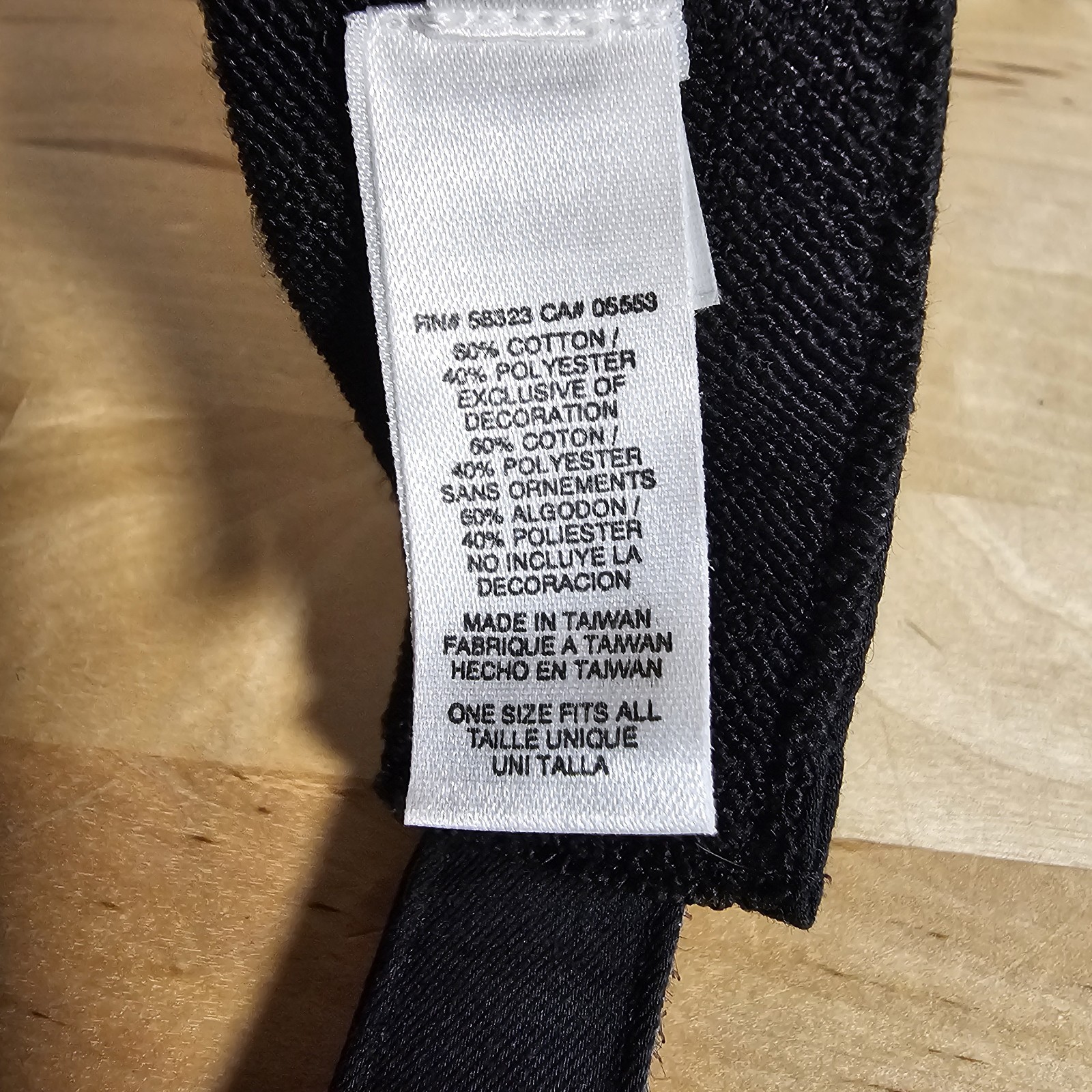 Nike Golf Visor White Label Strapback Adjustable Black White Swoosh thumbnail 6