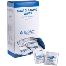 Global Industrial Individually Wrapped Lens Cleaning Wipes 100/Box