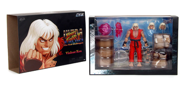 Jada Toys - Street Fighter 2 Violent Ken 1/12 Deluxe Limited Edition-image
