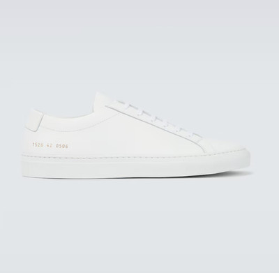 Common Projects Original Achilles Lows Sneakers US 11 EU 44 White Leather