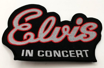 ELVIS PRESLEY - Aufnäher - Elvis in CONCERT (1170)