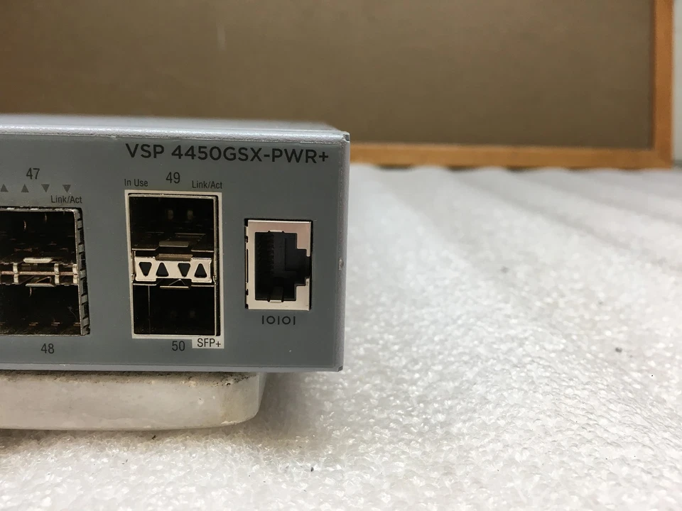 Avaya VSP 4450GSX-PWR+ EC4400A05-E6 48-Port Gigabit Ethernet Switch - Image 4 of 4