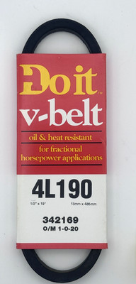Do it Best V-Belt 4L190, 1/2'' x 19''