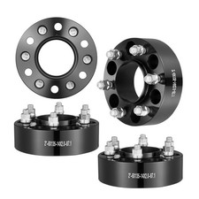 Wheel Spacers,2" 6"x5.3" Wheel Adapters,6 Lug Forged Spacer,87.1 mm Bore Hubcent