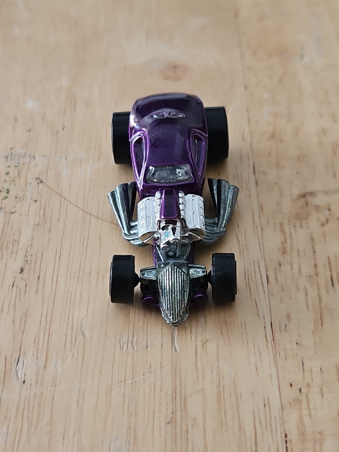 Hot Wheels 1/4 Mile Coupe Metalflake Purple 2003 First Editions #019 Diecast Car