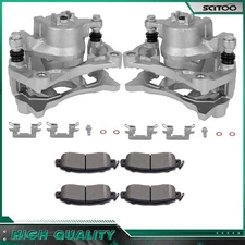 For 2013-2019 Nissan Altima Front Brake Calipers w/ Ceramic Pads Accessories Kit