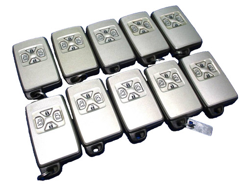10pcs JDM Toyota Smart Key 4-Button 271451-0500 Alphard Vellfire Voxy Estima OEM