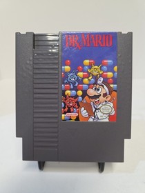 Dr. Mario Nintendo Entertainment System Nes Game And Manual Only Cleaned Tested 