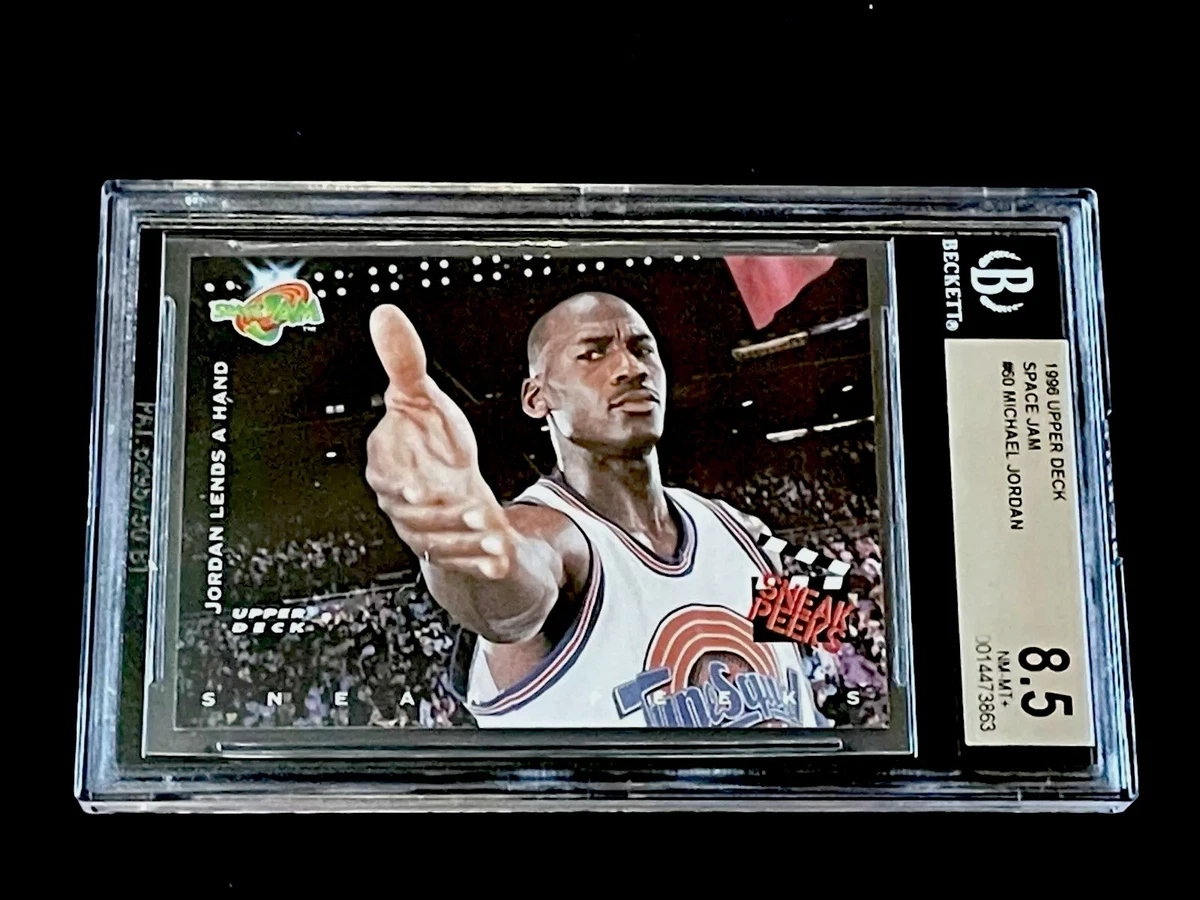 MICHAEL JORDAN Rare SPACE JAM Jordan Lends A Hand 1996 Upper Deck