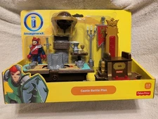 Fisher Price Imaginext Castle Battle Plan Playset Retired Sealed!