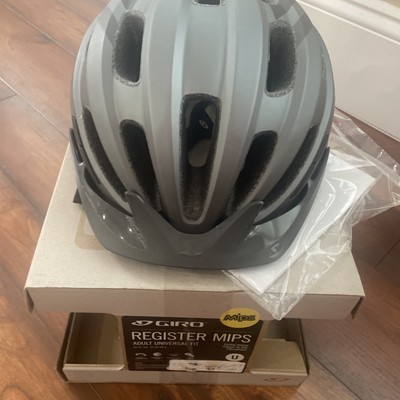 GIRO REGISTER MIPS Adult Bicycle Helmet Universal Size 54-61 cm NEW Matte Gray
