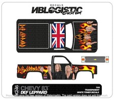 '83 CHEVY SILVERADO Custom WaterSlide Decal for hot wheels 1/64 a1