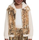 365 Kids Garanimals Girls Sandshell Sequin Hoodie Size 6 NEW — photo 2
