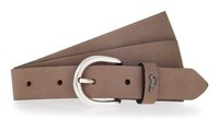 Mustang Female Belt 2.5 W75 GüRtel Dark Taupe Taupe Neu