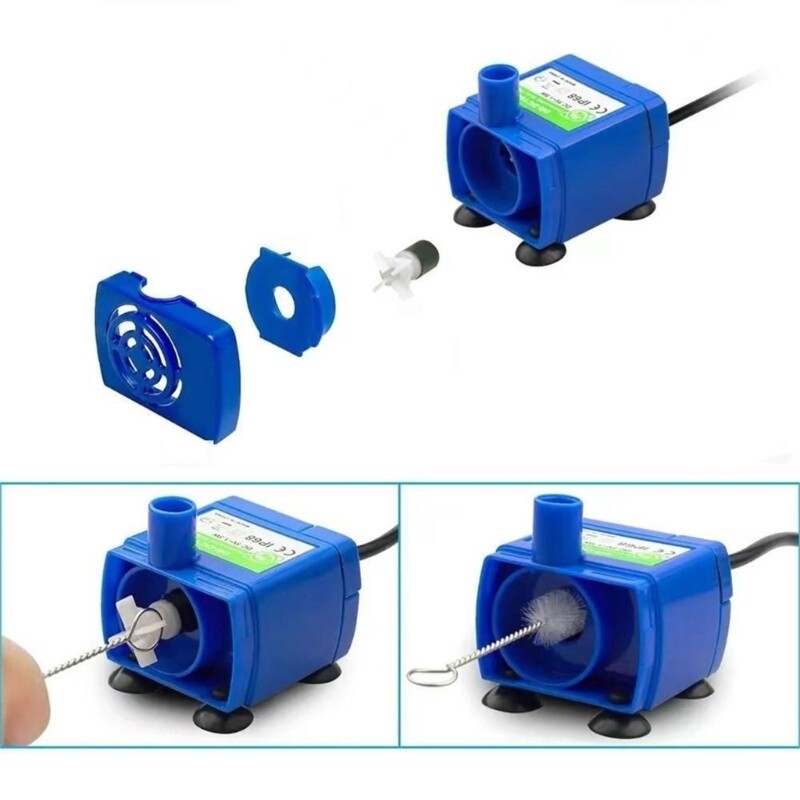 Pet Water Dispenser Pipe Tube Bottle Brush Set Cats Tool eBay