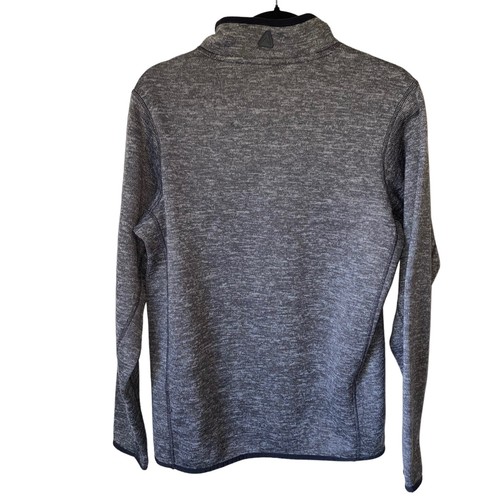 Cleveland Browns Men’s Antigua Charcoal Grey 1/4 Zip Pullover Jacket Size Medium - Picture 2 of 9