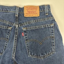 Vintage Levi's 551 Jeans Tapered Relaxed High Rise Jeans 10 PET M Mom Jean USA