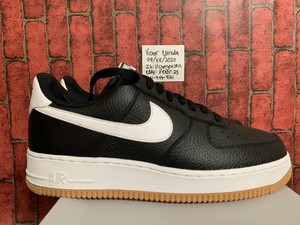 air force cano baixo preto