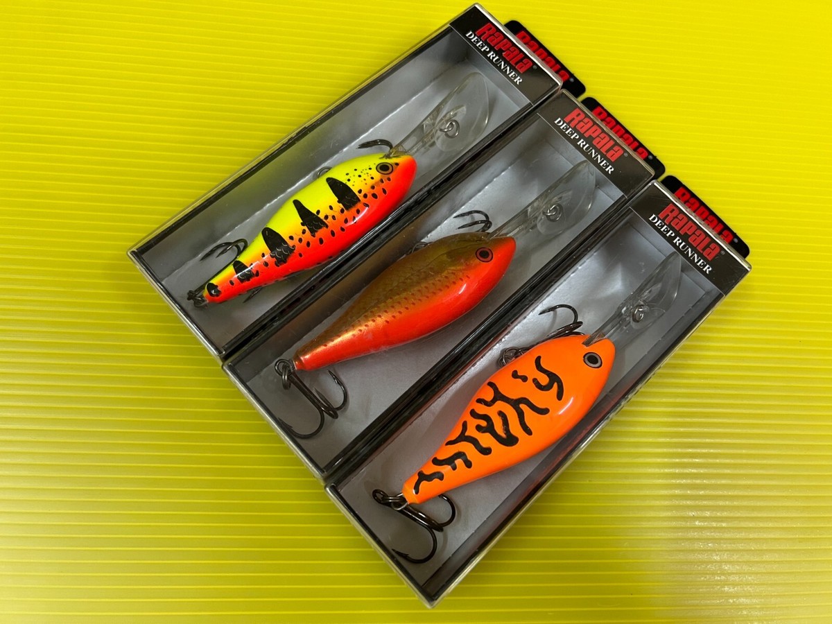Vtg Rapala Risto Rap Lure Deep Run Grand Plongeur RR-8 SG