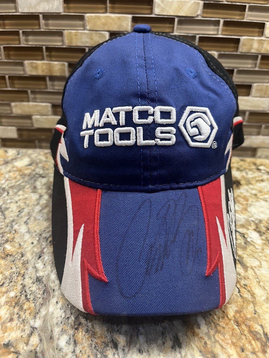 Antron Brown Autographed Matco Tools NHRA Racing Hat Ball Cap