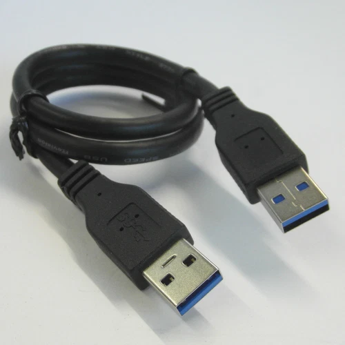 USB male to USB Male 50cm, 19.5" cable. USB to USB / Male to Male Cable. USB 3.0