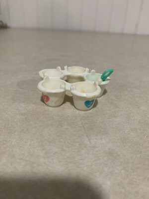 Vintage Tyco Quints Replacement Part Sand Bucket for 5 with Shovel Beach