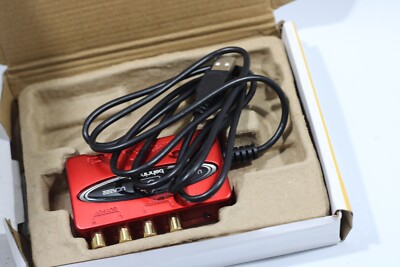 Behringer U-Control UCA222 Ultra-Low Latency 2-in/out USB Audio Interface UCA202