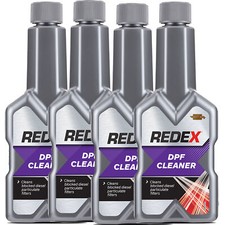 Redex DPF Cleaner Diesel Particulate Filter Clears Soot Blockages Fast 250 mL x4