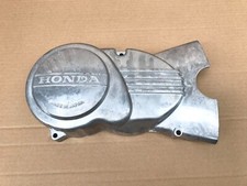 Honda C50 C70 C90 Left Stator Cover Engine Flywheel Silver